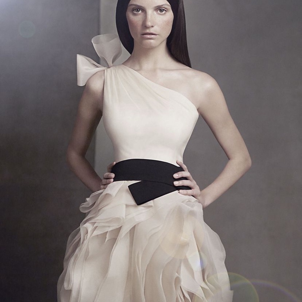 Vera wang bridesmaid dress cocktail dress rose